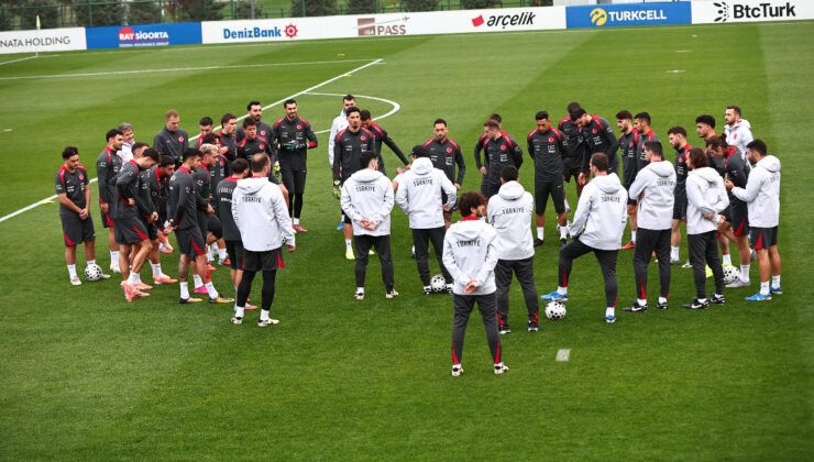 A Milli Futbol Takımı’nda Bulgaristan Maçı Hazırlıkları Sürüyor