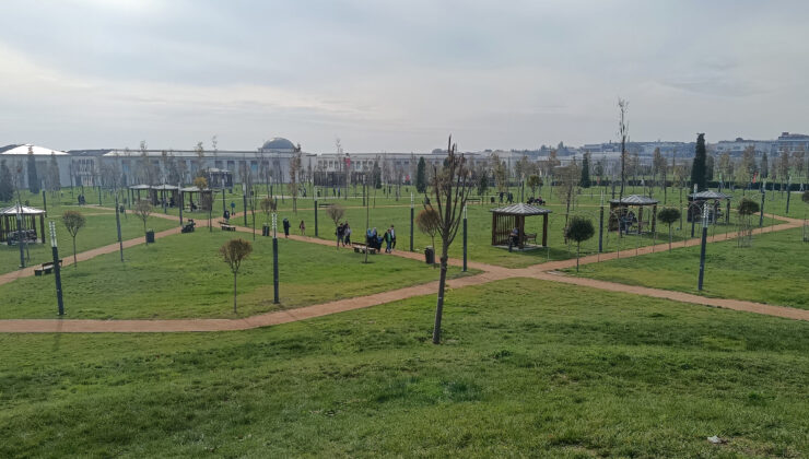 Atatürk Havalimanı Millet Bahçesi’nin açılışı yapıldı: İlk günden vatandaşlar akın etti