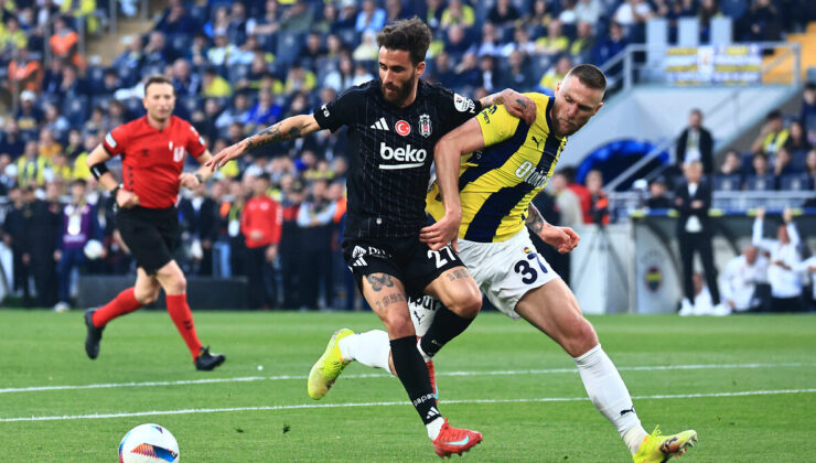 Beşiktaş – Fenerbahçe derbisinin ilk 11’leri