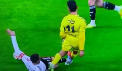 Beşiktaş, Fenerbahçe karşısında 10 kişi kaldı!