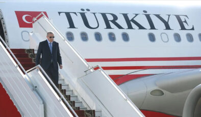 Cumhurbaşkanı Erdoğan, Azerbaycan’ın başkenti Bakü’de