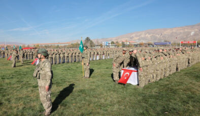 Erzincan’da bedelli erler yemin etti