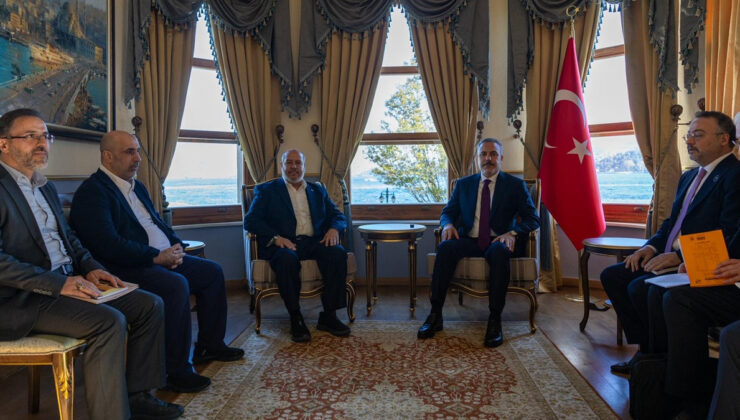 Hakan Fidan, Hamas Siyasi Büro üyeleriyle görüştü