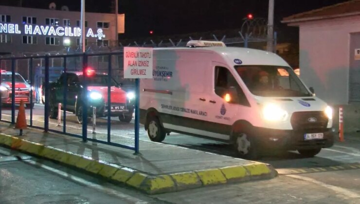 Şehit Pilot Hasan Bahar’ın Naaşı Türkiye’ye Getirildi