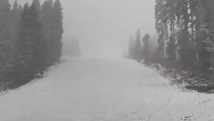 Kastamonu’da Kış Başladı: Yüksekler Kara Teslim