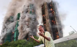 Son Dakika: Hong Kong’da 2 Bin Dairelik Sitede Dehşet Veren Yangın