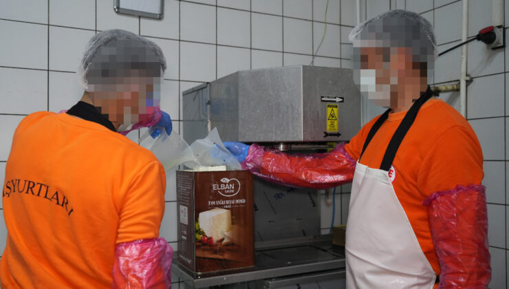 Kırıkkale’de hükümlüler üreterek ekonomiye katkı sağlıyor