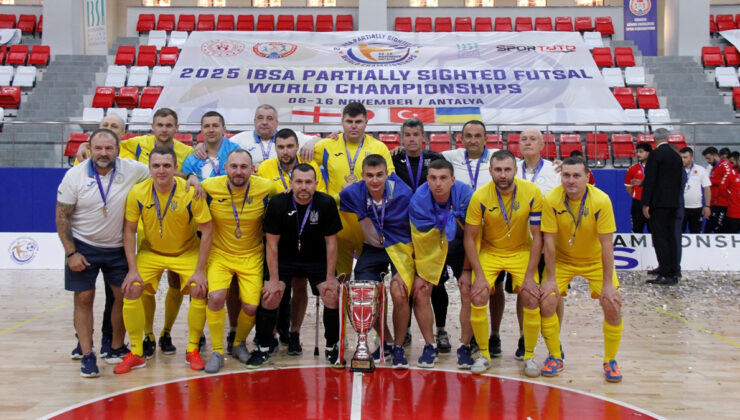 Kısmi Görme Engelliler Futsal Dünya Şampiyonası, Antalya’da Tamamlandı