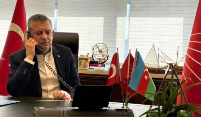 Özgür Özel, Azerbaycan Cumhurbaşkanı Aliyev ile telefonda görüştü