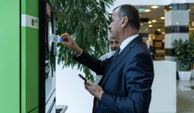 TBMM’nin Yeni Sıfır Atık Adımı ‘Depozito İade Makineleri’ Hizmete Alındı