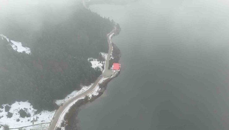 Abant Gölü Milli Parkı Kuş Bakışı Görüntülendi