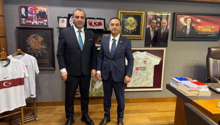 Ankara’da Sıcak Buluşma: MHP Sivas Milletvekili Ahmet Özyürek’e Ziyaret