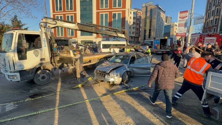 Şişli Darülaceze Caddesi kaza