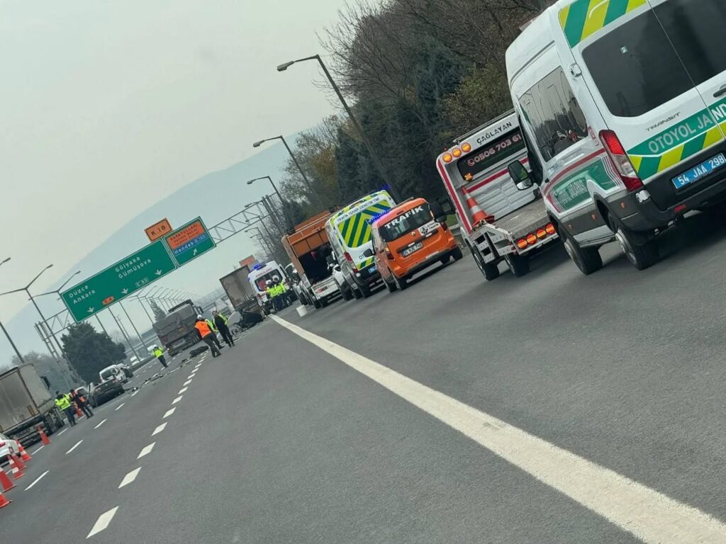 Anadolu Otoyolu trafik kazası