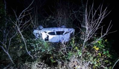 Artvin Ardanuç’ta Feci Kaza: Otomobil Uçuruma Yuvarlandı, 4 Yaralı
