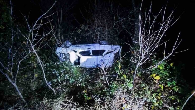 Artvin Ardanuç’ta Feci Kaza: Otomobil Uçuruma Yuvarlandı, 4 Yaralı