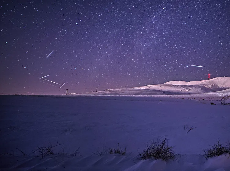 Bitlis Perseid meteor yağmuru