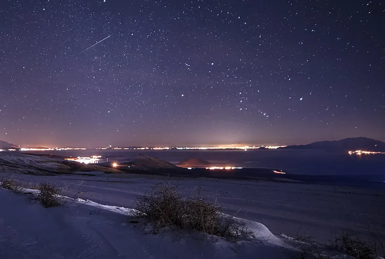 Bitlis Perseid meteor yağmuru