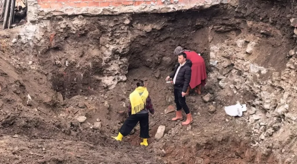 Bursa İnegöl inşaat kazısında tarihi eser