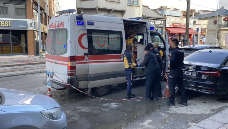 Eskişehir’de Yaralanan Alkollü Şahıs Tedaviyi Reddedip Gözyaşı Döktü