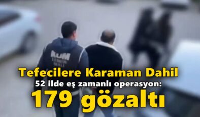 52 İlde Dev Operasyon: Tefeci ve Dolandırıcılık Çetelerine Büyük Darbe