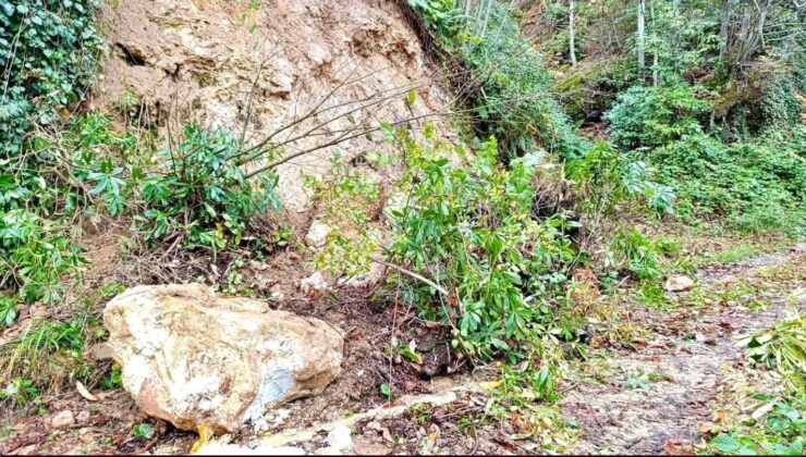 Giresun İl Özel İdaresi’nden Kış Mesaisi: Heyelan Sonrası Bulancak Yolu Açıldı