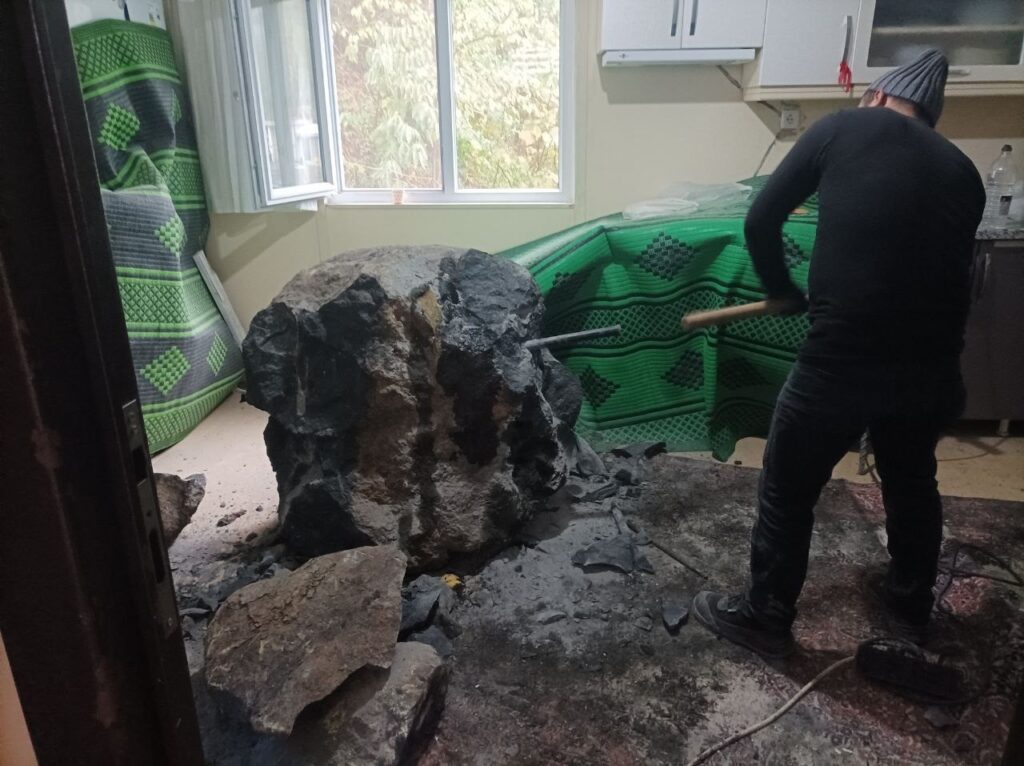Giresun Kaya Düşmesi Görele