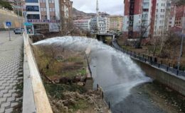 Gümüşhane’de Şok Görüntü: Tonlarca İçme Suyu Harşit Çayı’na Boşa Aktı