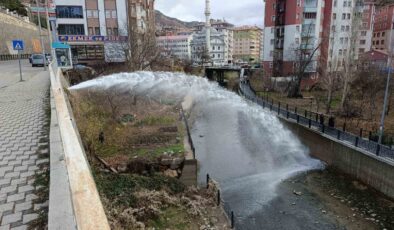Gümüşhane’de Şok Görüntü: Tonlarca İçme Suyu Harşit Çayı’na Boşa Aktı