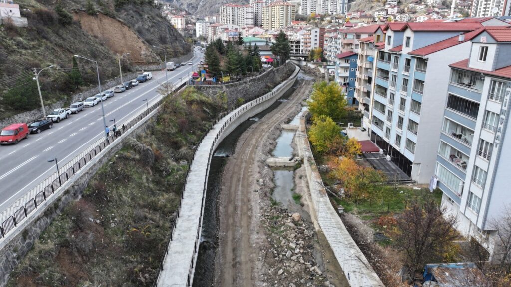 Gümüşhane taşkın kontrol