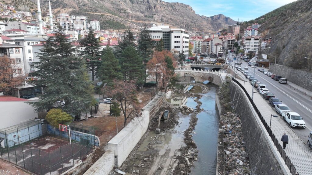 Gümüşhane taşkın kontrol