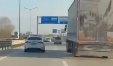 Bursa-İnegöl’de Nefes Kesen Kovalamaca: Tır Silahla Durduruldu