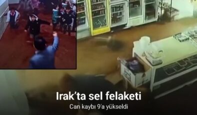 Irak’ta Sel Felaketi Ağırlaşıyor: Can Kaybı 9’a Yükseldi