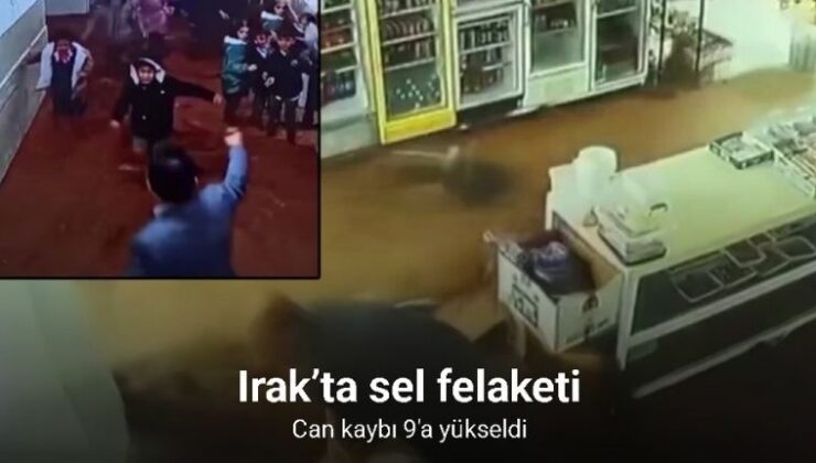 Irak’ta Sel Felaketi Ağırlaşıyor: Can Kaybı 9’a Yükseldi