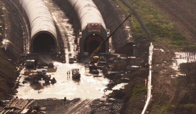 İstanbul-Kapıkule Hızlı Tren hattında dev tünel inşaatı sürüyor