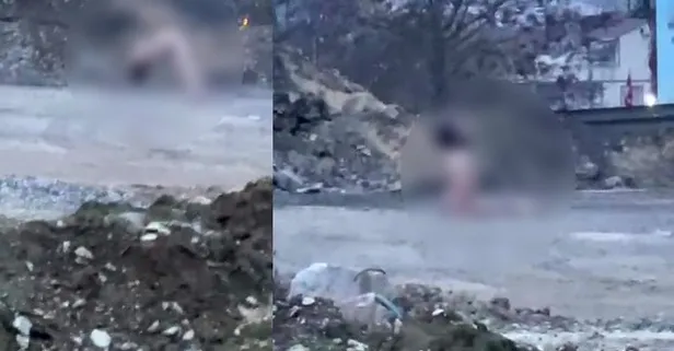 Köprü Altında Şaşkınlık Yaratan Görüntüler: Polis Müdahale Etti