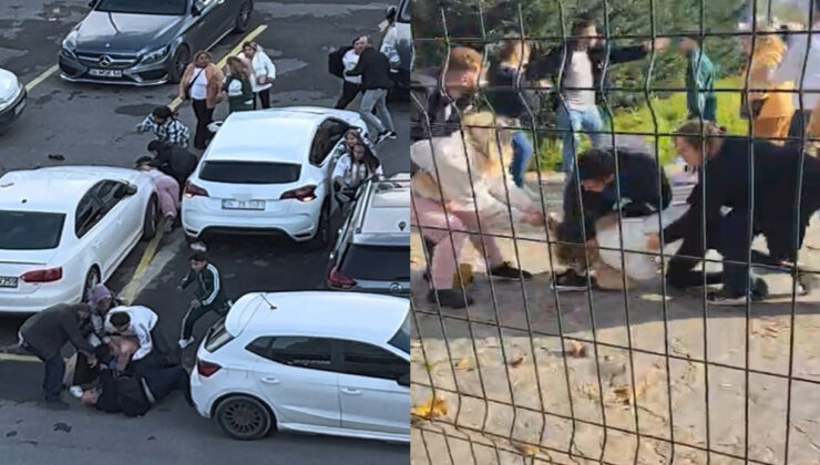 Kartal Adliyesi Önünde Yumruklu Kavga: Kadın Saçlarından Sürüklendi