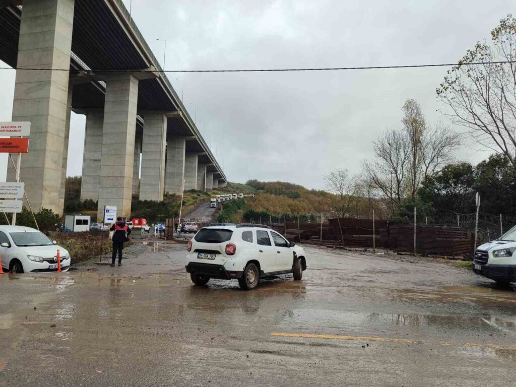 Kilyos Tüneli inşaat çökme