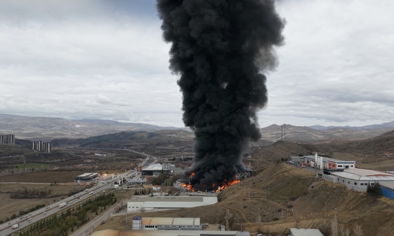 Kırıkkale fabrika yangını