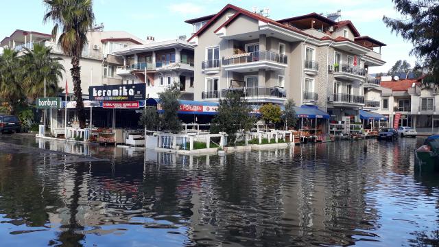 Köyceğiz Gölü taşkın