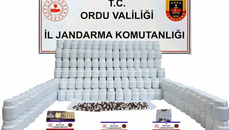 Ordu’da Tarihi Uyuşturucu Yakalaması: 17.640 Hap Ele Geçirildi