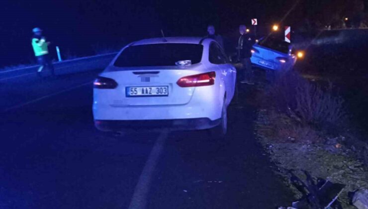 Samsun Havza’da Zincirleme Kaza: 3 Otomobil Birbirine Girdi, 3 Yaralı