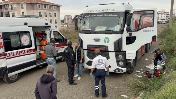 Samsun’da Tanker Sürücüsü Aracında Silahla Vurulmuş Halde Ölü Bulundu