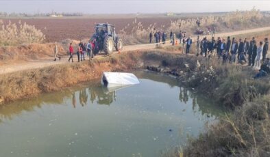 Şanlıurfa’da Tahliye Kanalına Düşen Otomobilde Kayıp Alarmı