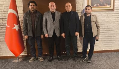 Şebinkarahisar Belediye Başkanı Ömer Şentürk’e Sağlık-Sen’den Ziyaret