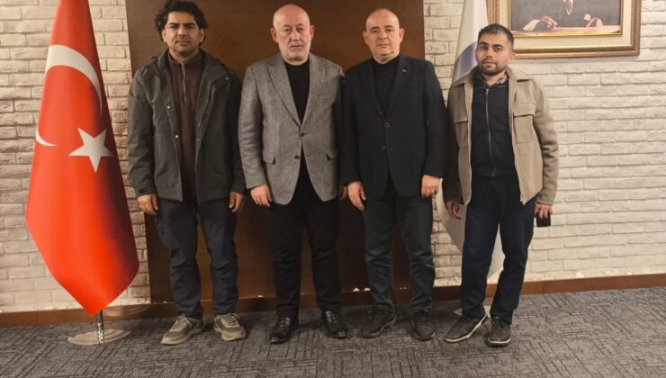 Şebinkarahisar Belediye Başkanı Ömer Şentürk’e Sağlık-Sen’den Ziyaret