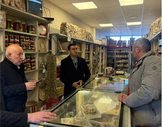 Şebinkarahisar Protokolünden Esnafa Çıkartma: Talepler Yerinde Dinlendi