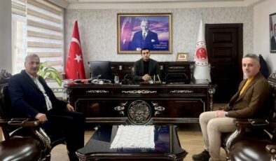 Şebinkarahisar’da Hizmet Birliği: Başkan Karakurt ve Sancar Demir’den Kaymakam Ardıç’a Ziyaret