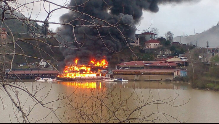 Sera Gölü’ndeki turistik işletmede yangın paniği