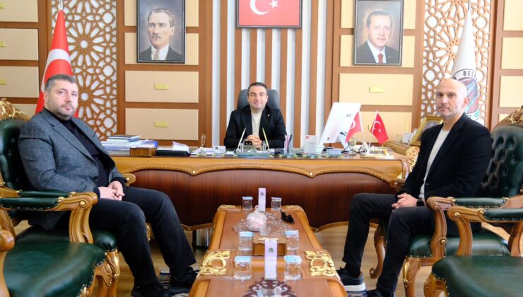 Şiran Belediye Başkanı Baki Kara Önemli Konuklarını Makamında Ağırladı